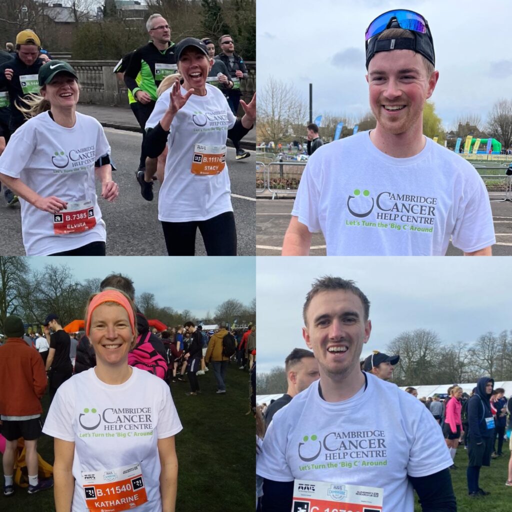 Congratulations and thank you to our runners in the Cambridge Half